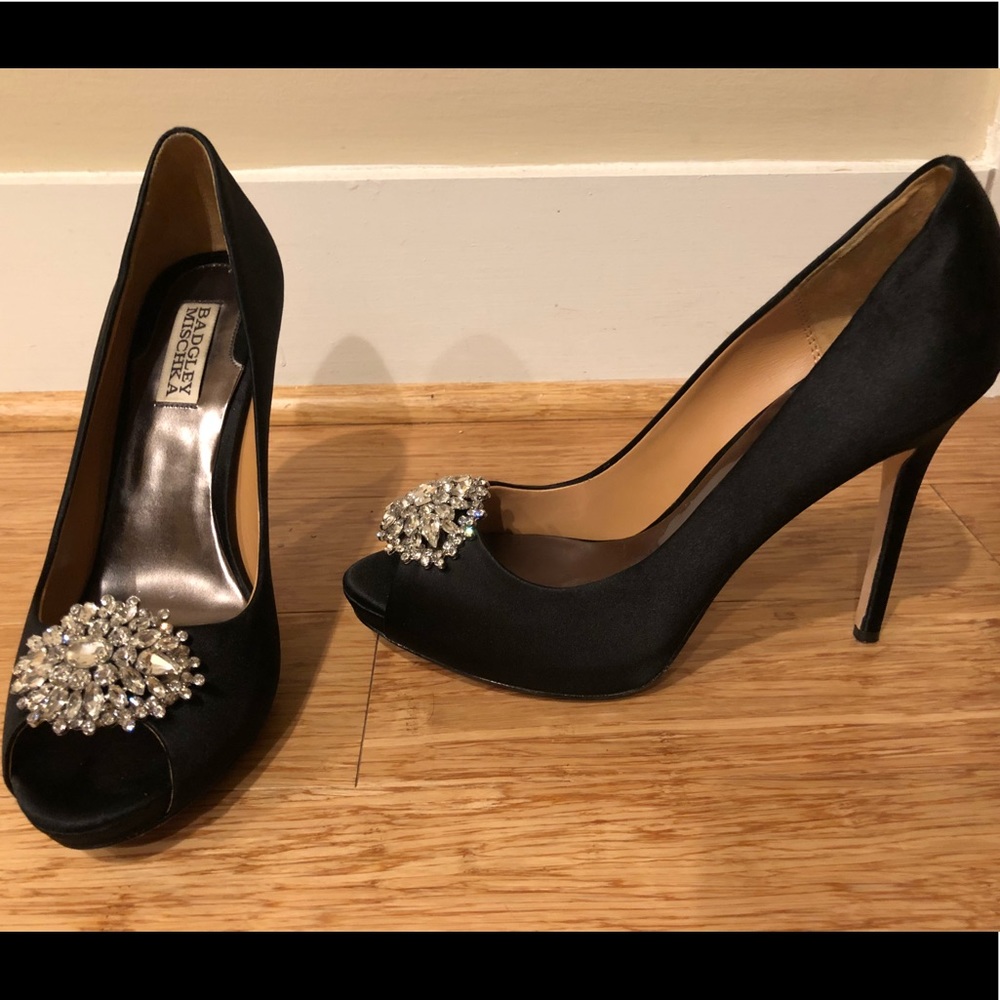 Badgley mischka Jeannie 9 black